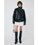 GLOSSY F／LEATHER ブルゾン