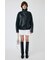 GLOSSY F／LEATHER ブルゾン