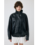 GLOSSY F／LEATHER ブルゾン