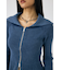 BIG COLLAR ZIP UP ニットトップス