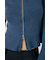 BIG COLLAR ZIP UP ニットトップス