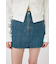TINTED DENIM ミニスカート