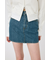 TINTED DENIM ミニスカート