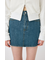 TINTED DENIM ミニスカート
