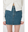 TINTED DENIM ミニスカート