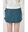 TINTED DENIM ミニスカート