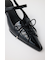 LACE UP SLING BACK ミュール