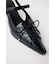 LACE UP SLING BACK ミュール