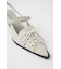 LACE UP SLING BACK ミュール