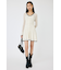 EYELET LACE KNIT ミニドレス
