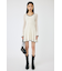 EYELET LACE KNIT ミニドレス