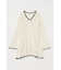 EYELET LACE KNIT ミニドレス