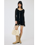 EYELET LACE KNIT ミニドレス