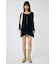 EYELET LACE KNIT ミニドレス