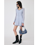 EYELET LACE KNIT ミニドレス