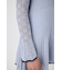 EYELET LACE KNIT ミニドレス