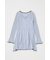 EYELET LACE KNIT ミニドレス