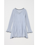 EYELET LACE KNIT ミニドレス