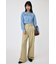 MOUSSY TWILL アップリケ プルオーバー