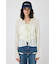 LACE UP RUFFLE ブラウス