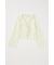 LACE UP RUFFLE ブラウス