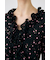 LACE UP RUFFLE ブラウス