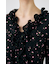 LACE UP RUFFLE ブラウス