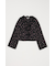 LACE UP RUFFLE ブラウス