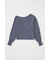 ONE SHOULDER ニットトップス