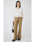 EYELET RUFFLE ブラウス