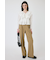 EYELET RUFFLE ブラウス