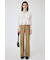 EYELET RUFFLE ブラウス