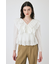 EYELET RUFFLE ブラウス