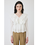 EYELET RUFFLE ブラウス