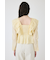 EYELET RUFFLE ブラウス