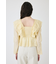 EYELET RUFFLE ブラウス