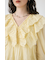 EYELET RUFFLE ブラウス