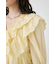 EYELET RUFFLE ブラウス