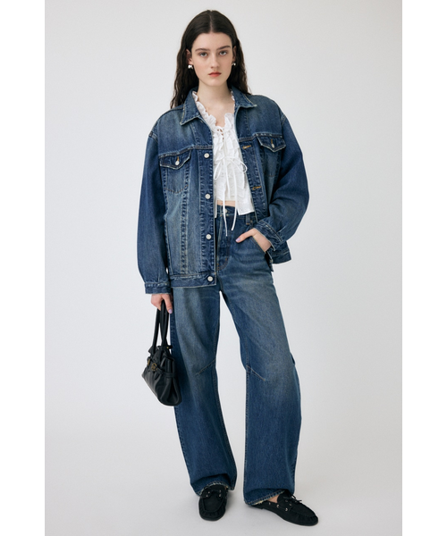 DROP WAIST CURVE ストレート DROP WAIST CURVE ストレート｜マウジーの通販｜&mall（アンド