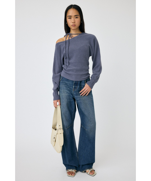 DROP WAIST CURVE ストレート DROP WAIST CURVE ストレート｜マウジーの通販｜&mall（アンド