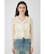 RUFFLE DETAIL LACE トップス