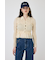 SHIRRING FLORAL フィットシャツ
