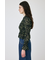 SHIRRING FLORAL フィットシャツ