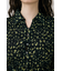 SHIRRING FLORAL フィットシャツ