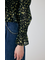 SHIRRING FLORAL フィットシャツ