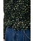 SHIRRING FLORAL フィットシャツ