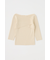 CROSS OFF SHOULDER ニットトップス