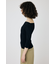 CROSS OFF SHOULDER ニットトップス