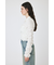 FRONT TIE SHIRRING シャツ