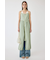 FRONT ZIP NYLON キャミドレス